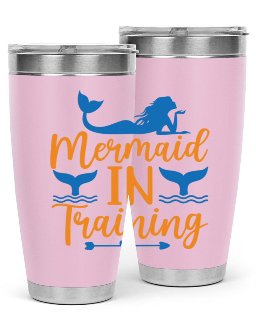 Mermaid in Training 367#- mermaid- Tumbler