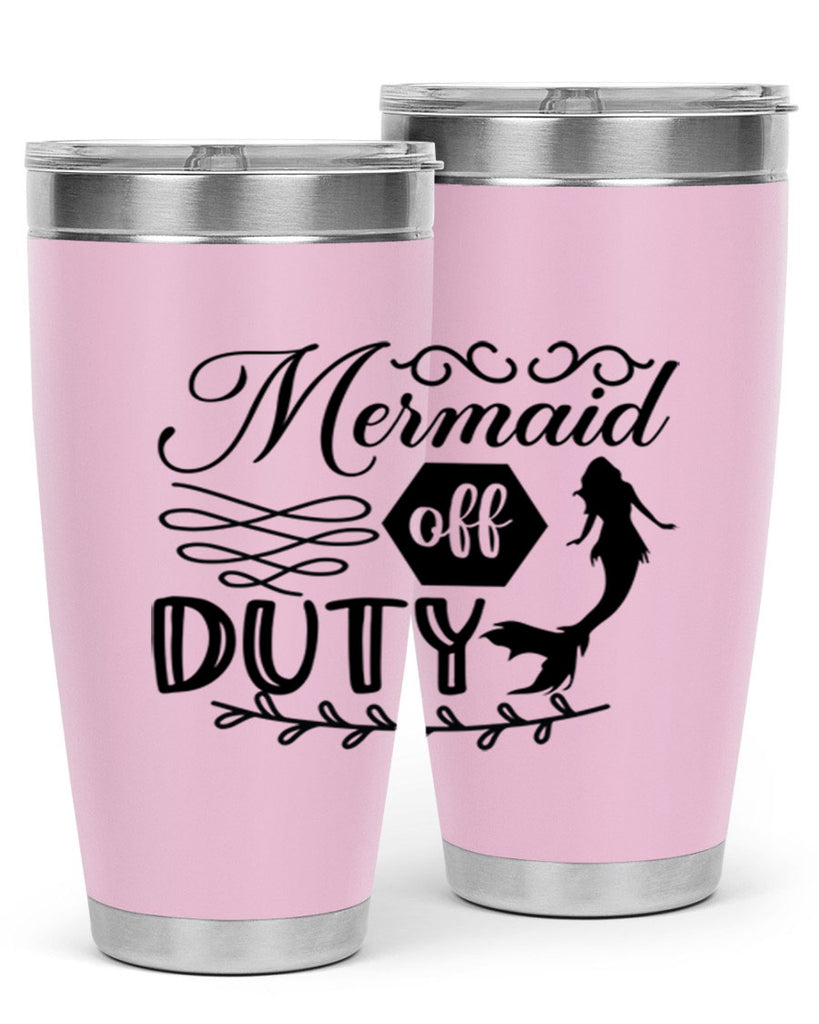 Mermaid off duty 432#- mermaid- Tumbler