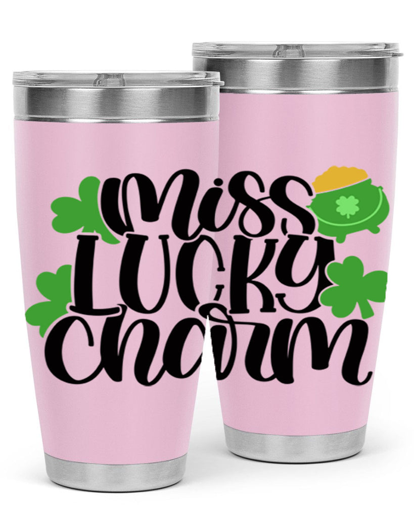 Miss Lucky Charm Style 48#- St Patricks Day- Tumbler
