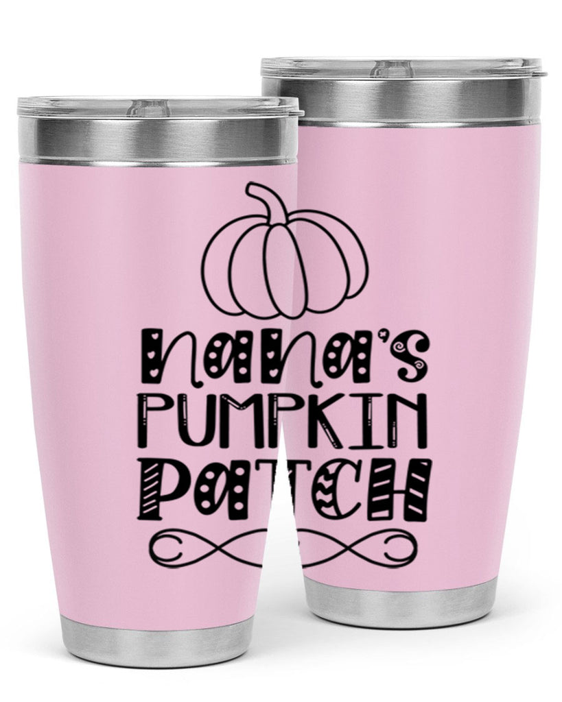 Nana s Pumpkin Patch 439#- fall- Tumbler