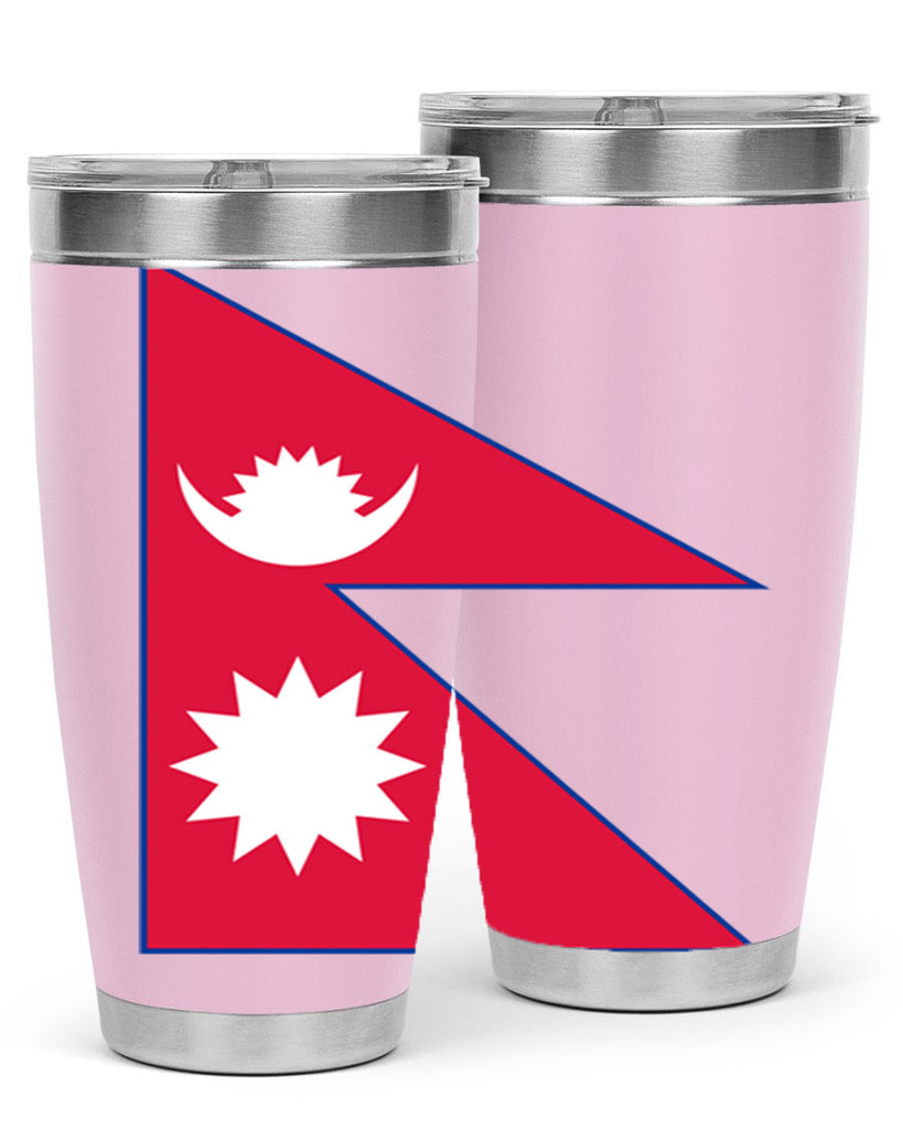 Nepal 76#- world flags- Tumbler