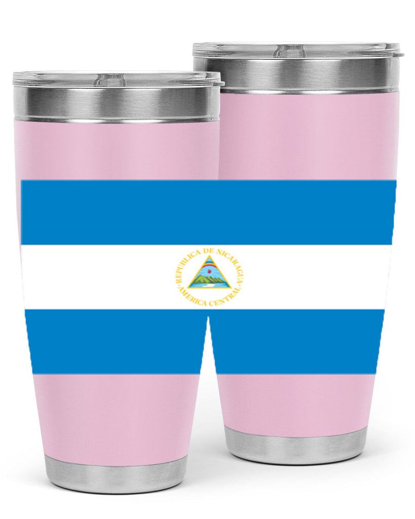 Nicaragua 73#- world flags- Tumbler