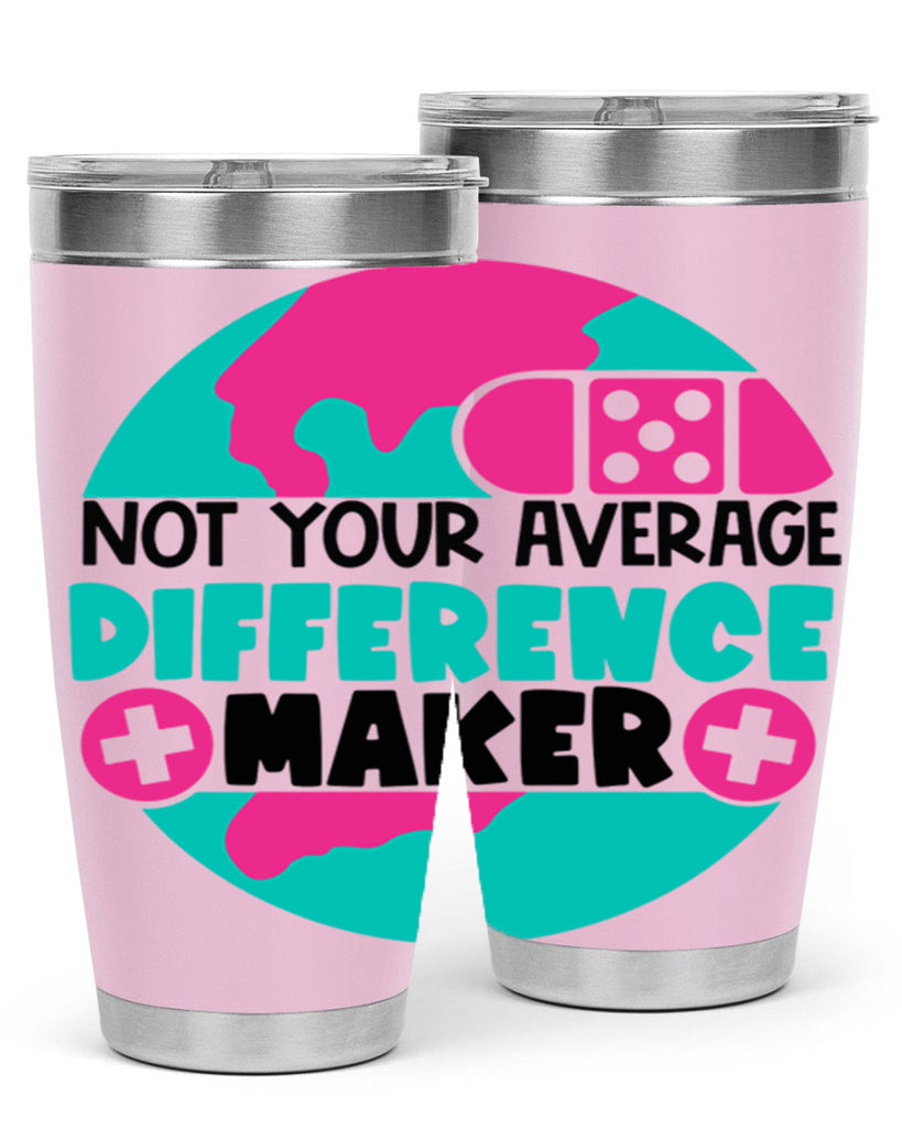 Not Your Averange Difference Maker Style Style 122#- nurse- tumbler