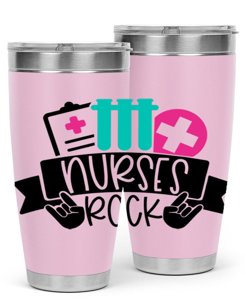 Nurses Rock Style Style 78#- nurse- tumbler