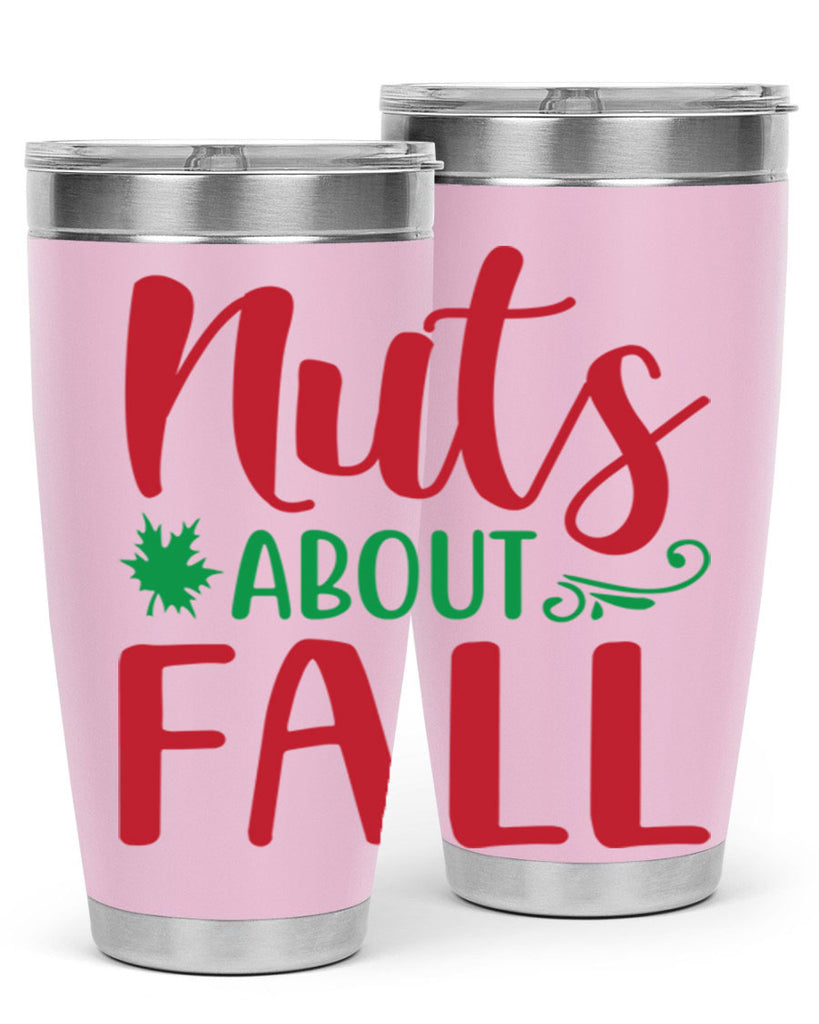 Nuts About Fall 443#- fall- Tumbler