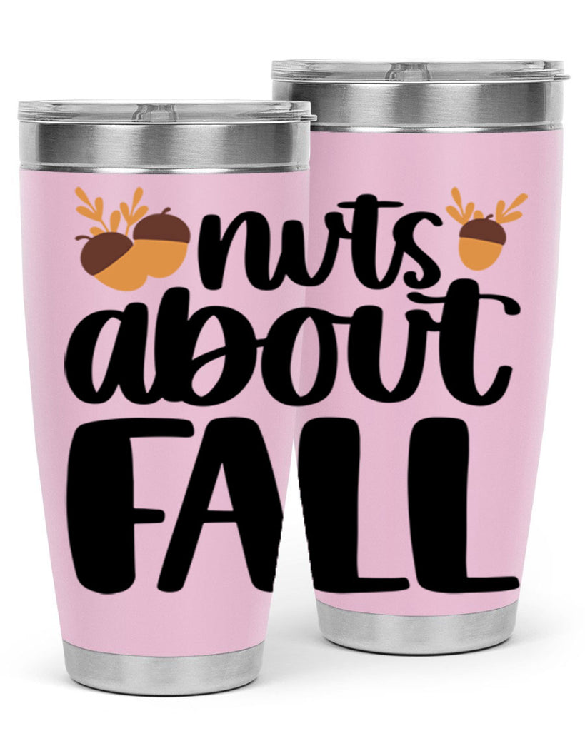 Nuts About Fall 503#- fall- Tumbler