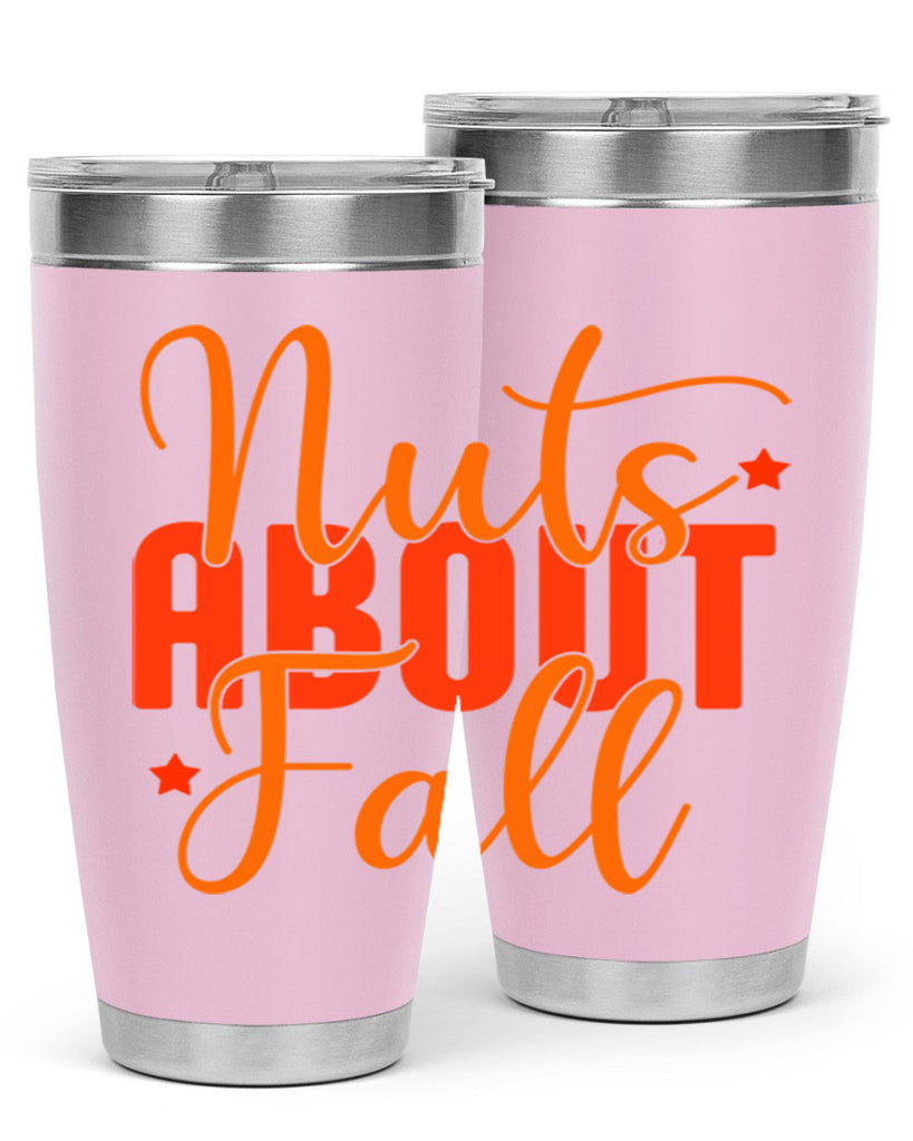 Nuts About Fall Design 444#- fall- Tumbler