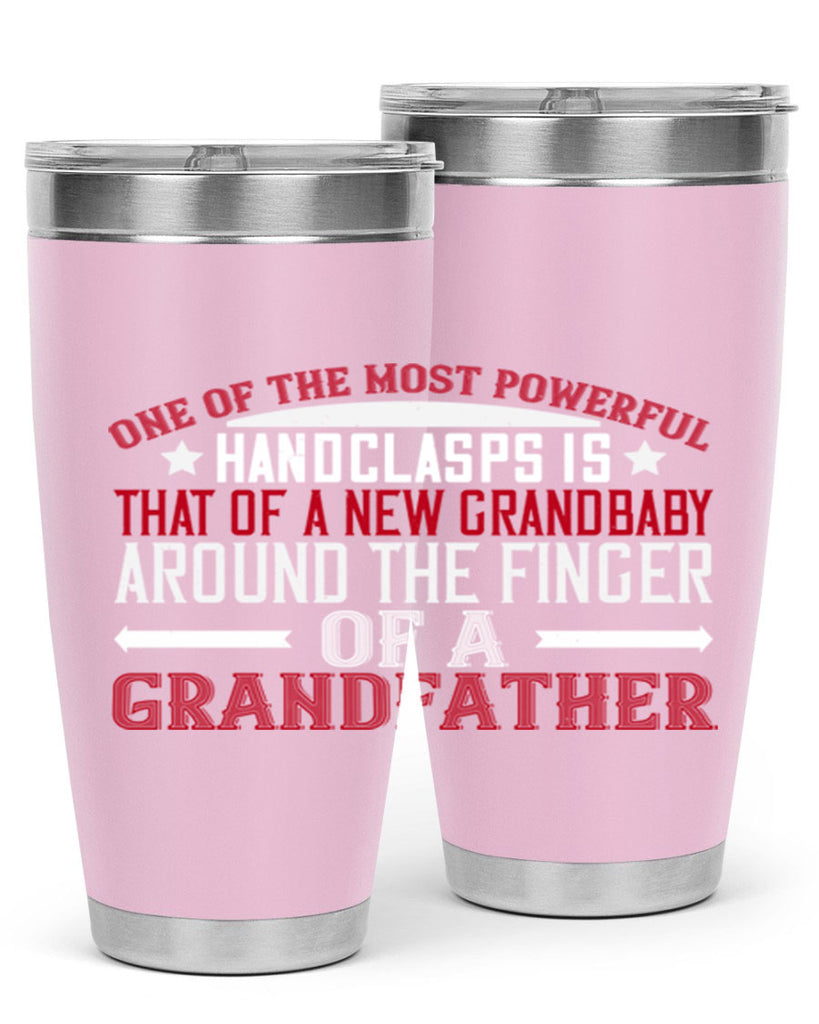 One of the most powerful handclasps 69#- grandpa - papa- Tumbler