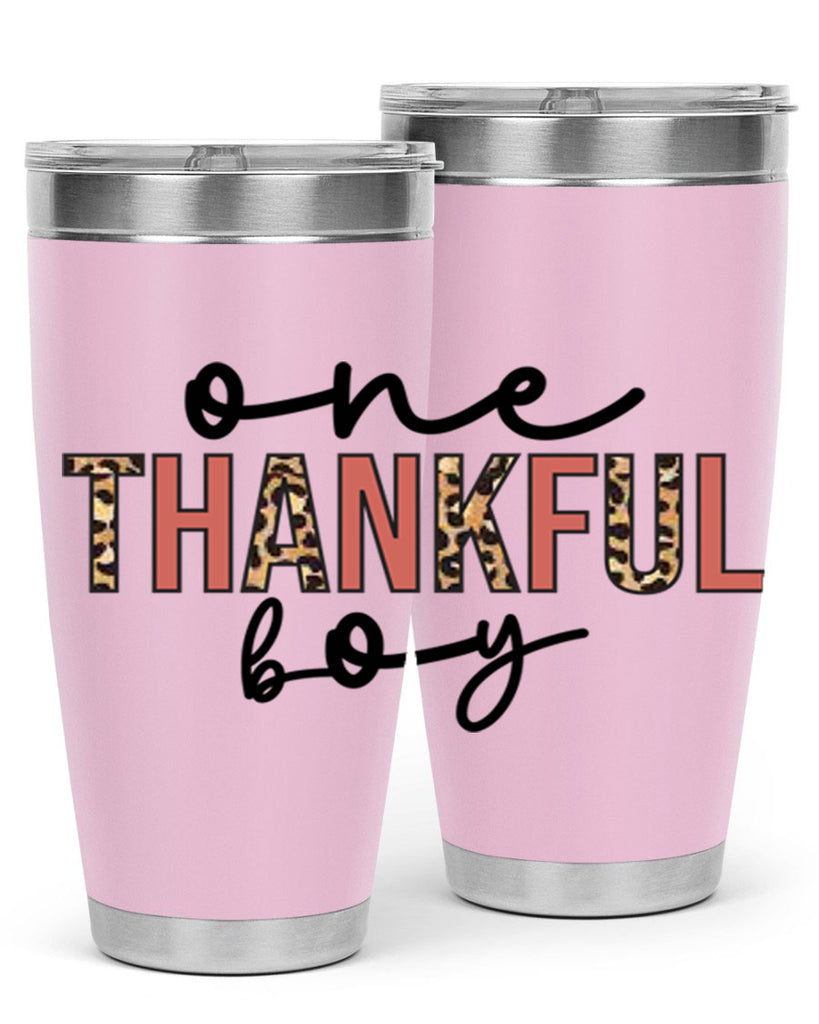 One thankful boy 462#- fall- Tumbler