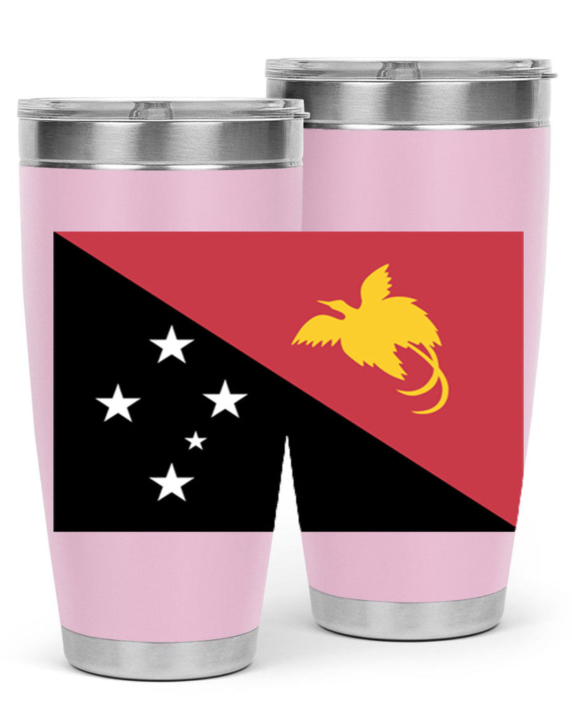 Papua New Guinea 62#- world flags- Tumbler