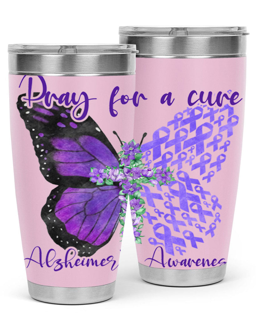 Pray For A Cure AlzheimerS Awareness 208#- alzheimers- Cotton Tank