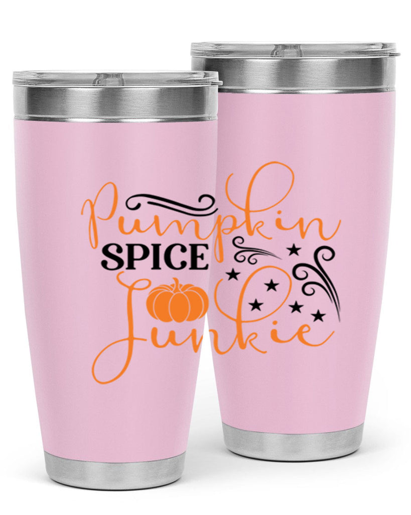 Pumpkin Spice Junkie 549#- fall- Tumbler