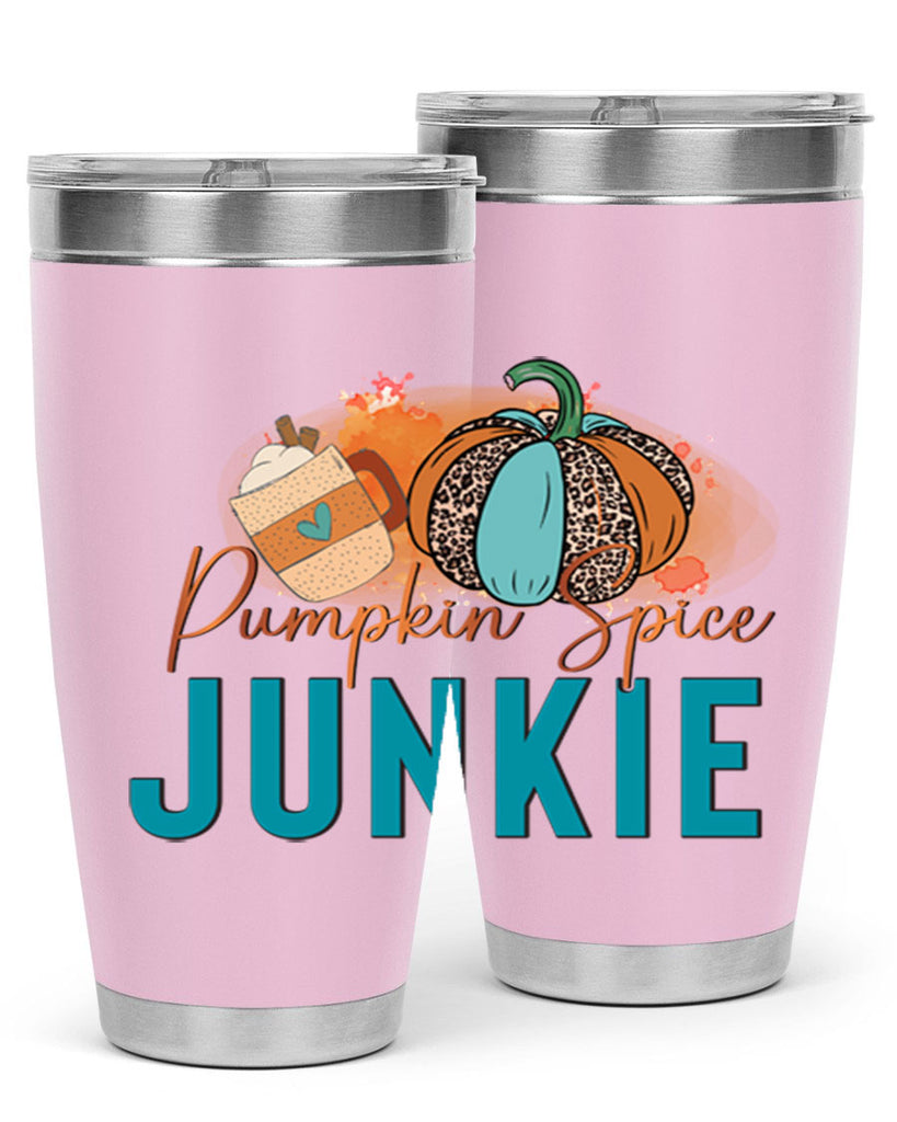 Pumpkin Spice Junkie 550#- fall- Tumbler