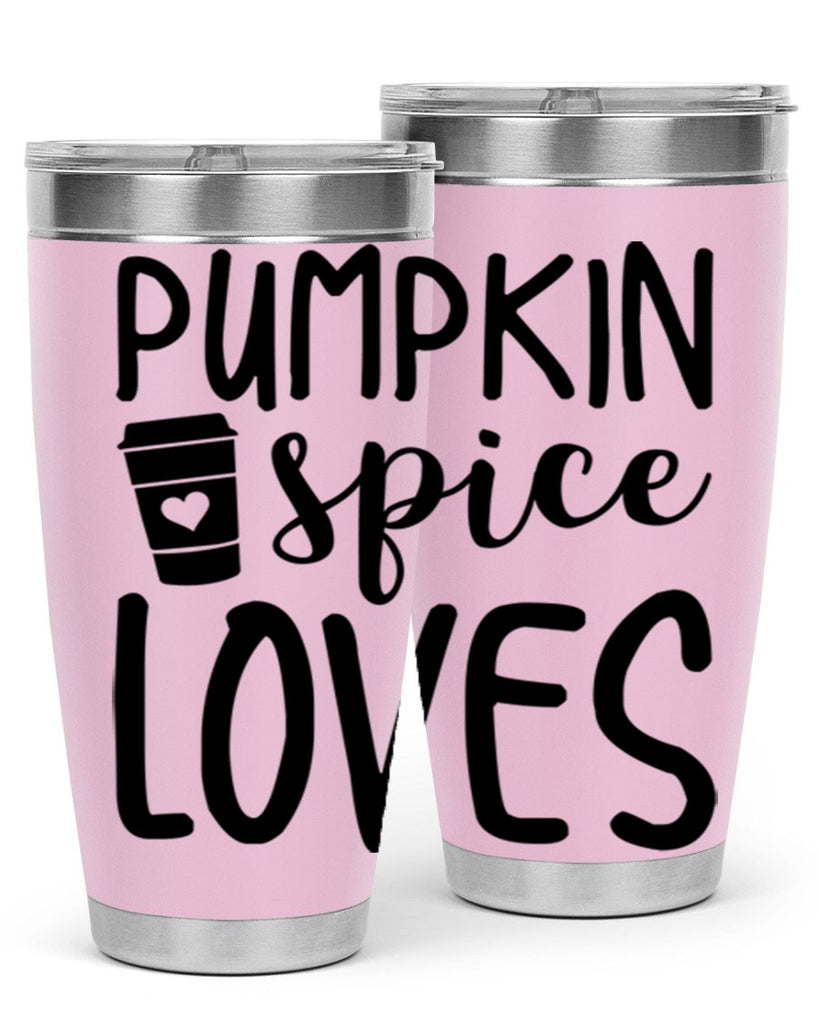 Pumpkin Spice Loves 555#- fall- Tumbler