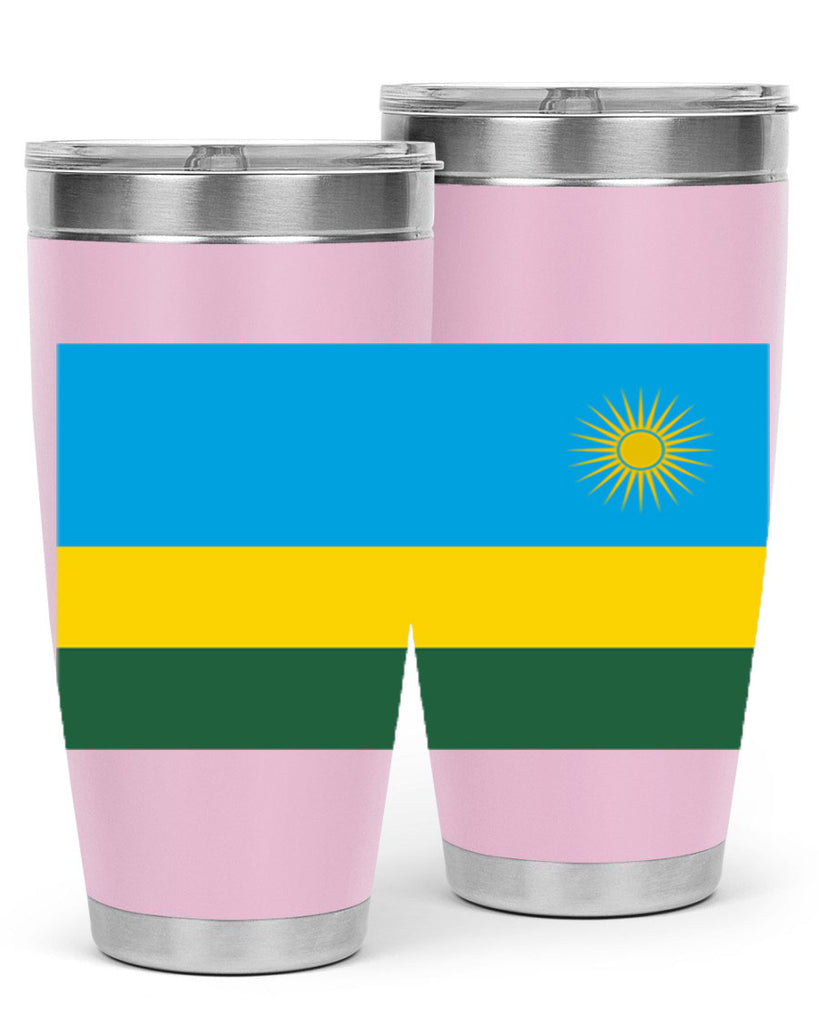 Rwanda 53#- world flags- Tumbler
