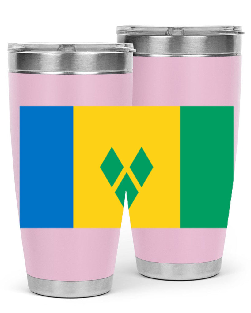 Saint Vincent and the Grenadines 50#- world flags- Tumbler