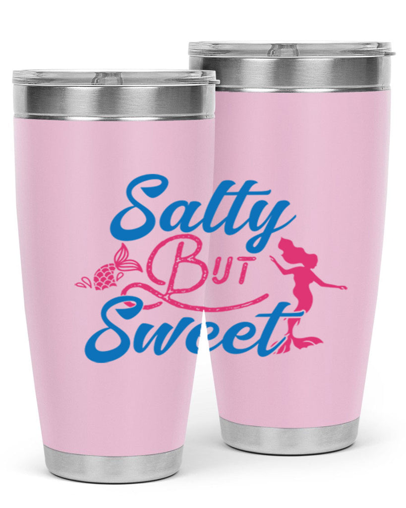 Salty But Sweet 563#- mermaid- Tumbler