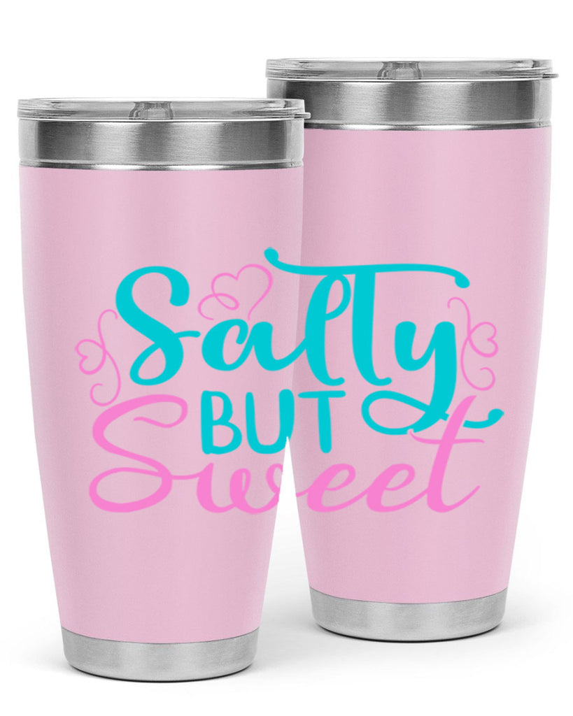 Salty But Sweet 565#- mermaid- Tumbler