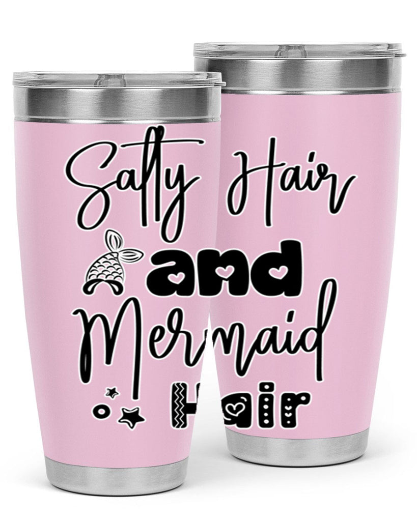 Salty Hair and Mermaid Hair 572#- mermaid- Tumbler