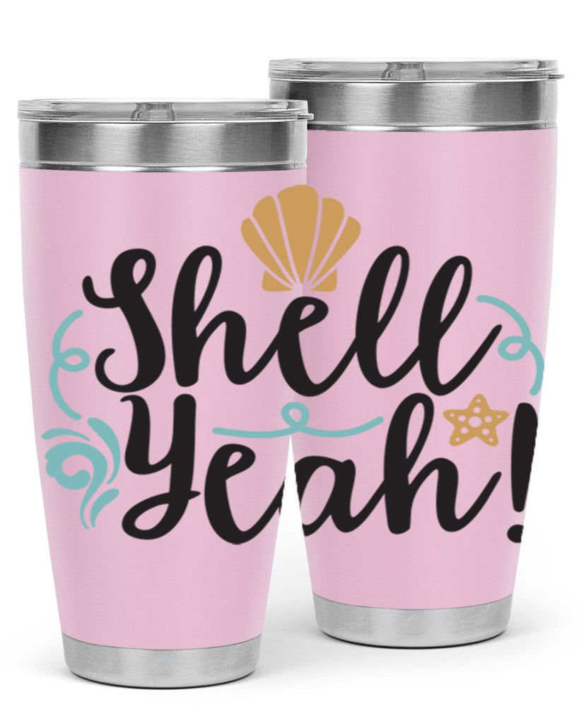 Shell Yeah 592#- mermaid- Tumbler