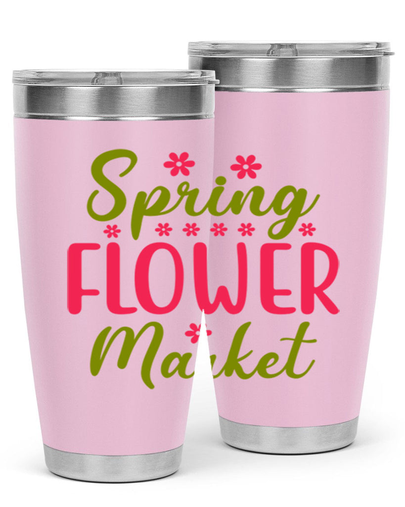 Spring Flower Market 423#- spring- Tumbler