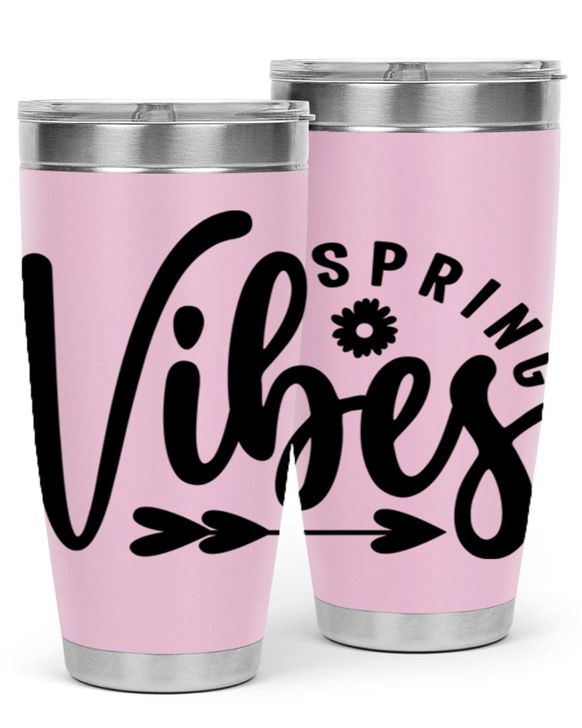 Spring Vibes478#- spring- Tumbler