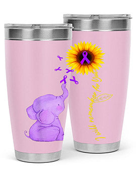 Sunflower Alzheimer Awareness shirt I Will Remember For You 215#- alzheimers- Tumbler