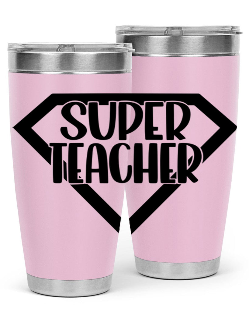 Super Teacher Style 55#- teacher- tumbler