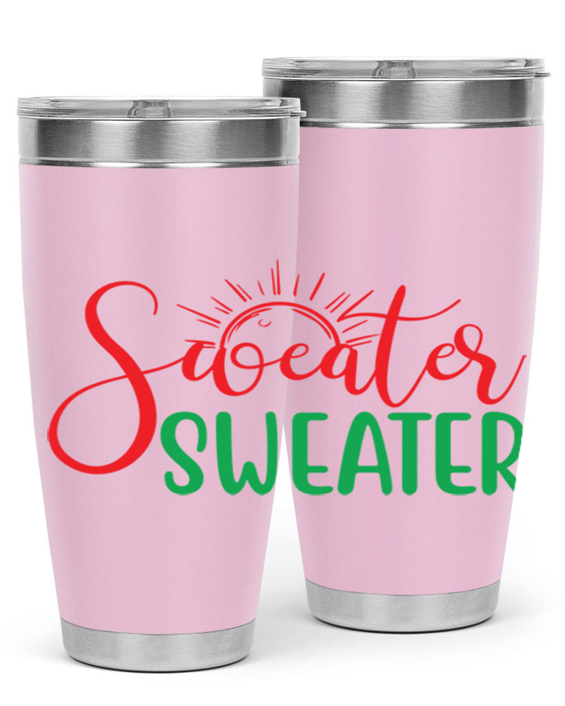 Sweater Weather 583#- fall- Tumbler