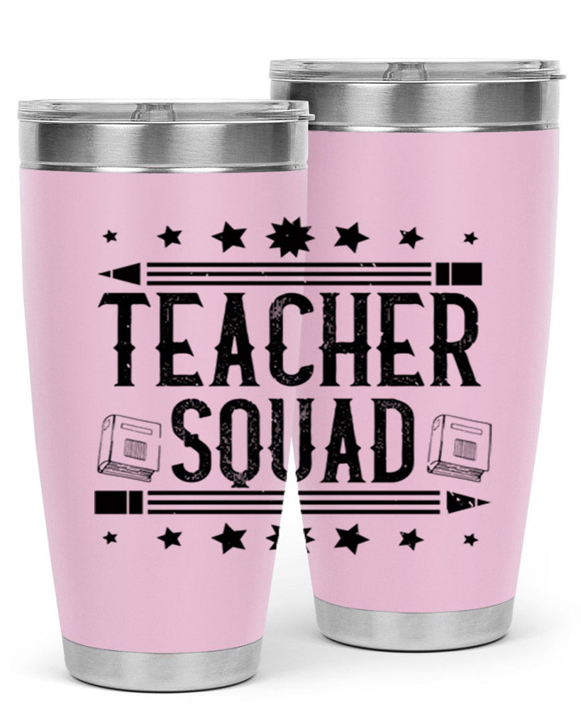 Teacher squad Style 14#- teacher- tumbler