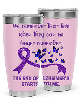 The End Of AlzheimerS Start With Me 217#- alzheimers- Cotton Tank