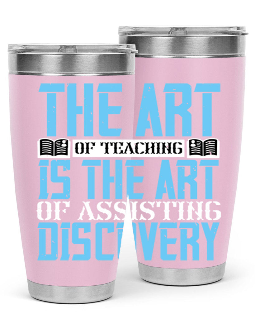 The art of teaching is the art of assisting discovery Style 15#- coaching- tumbler