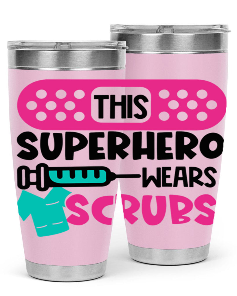 This Superhero Wears Scrubs Style Style 20#- nurse- tumbler