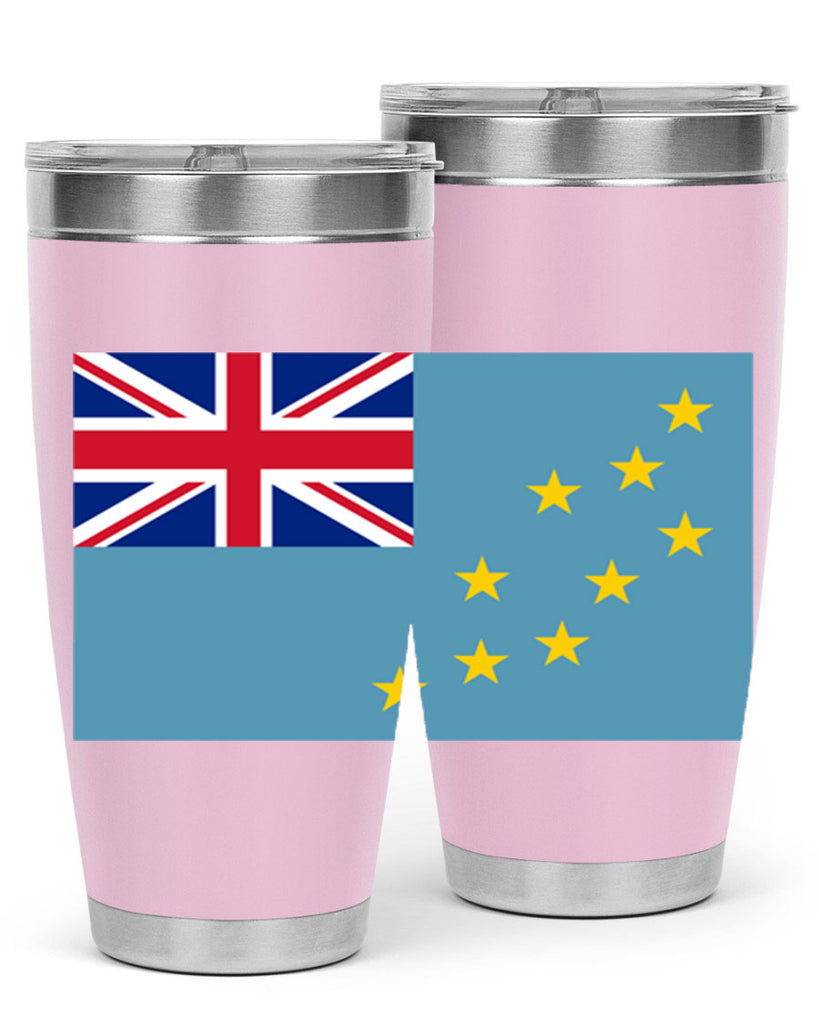 Tuvalu 15#- world flags- Tumbler