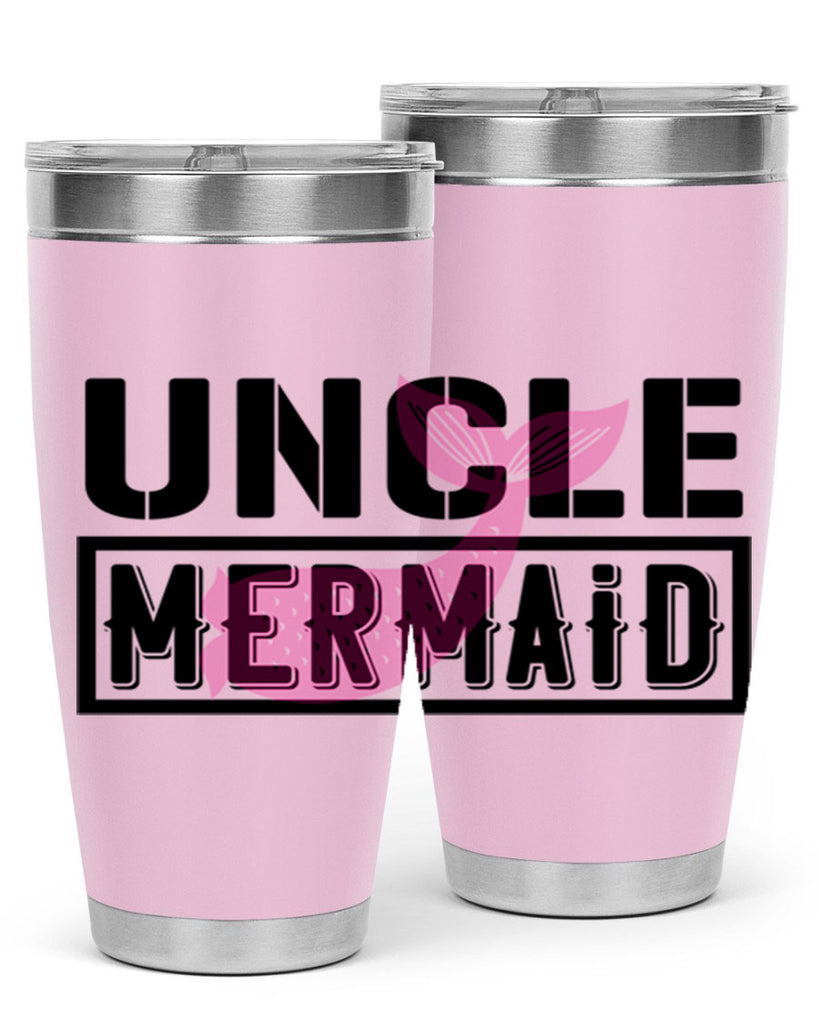 Uncle mermaid 634#- mermaid- Tumbler