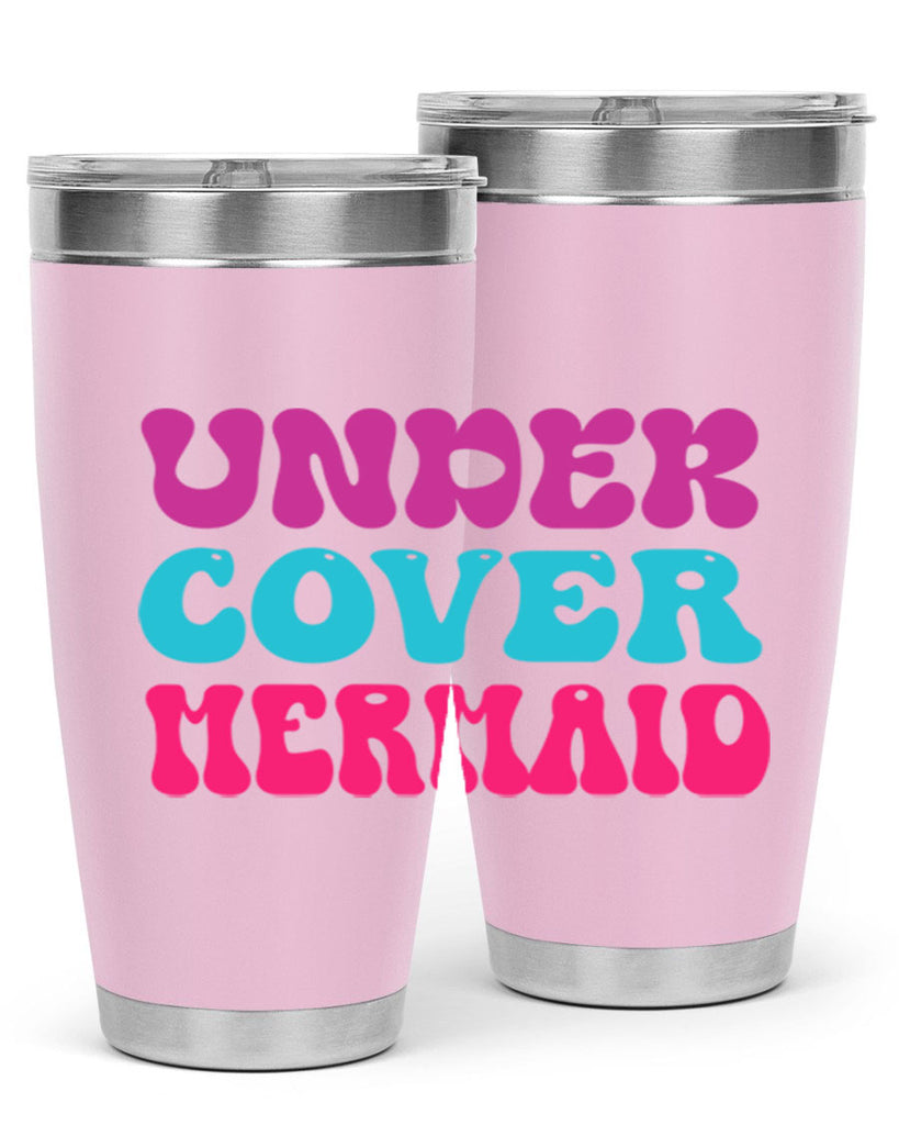 Under Cover Mermaid 635#- mermaid- Tumbler