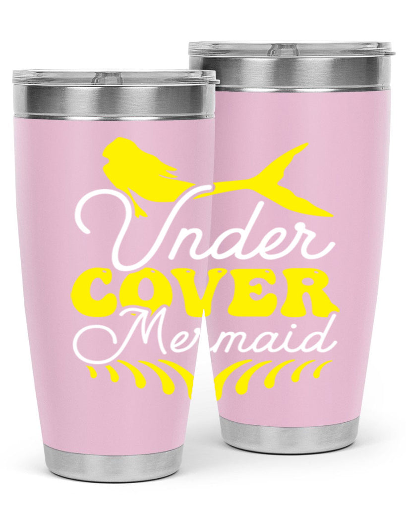 Under Cover Mermaid 637#- mermaid- Tumbler