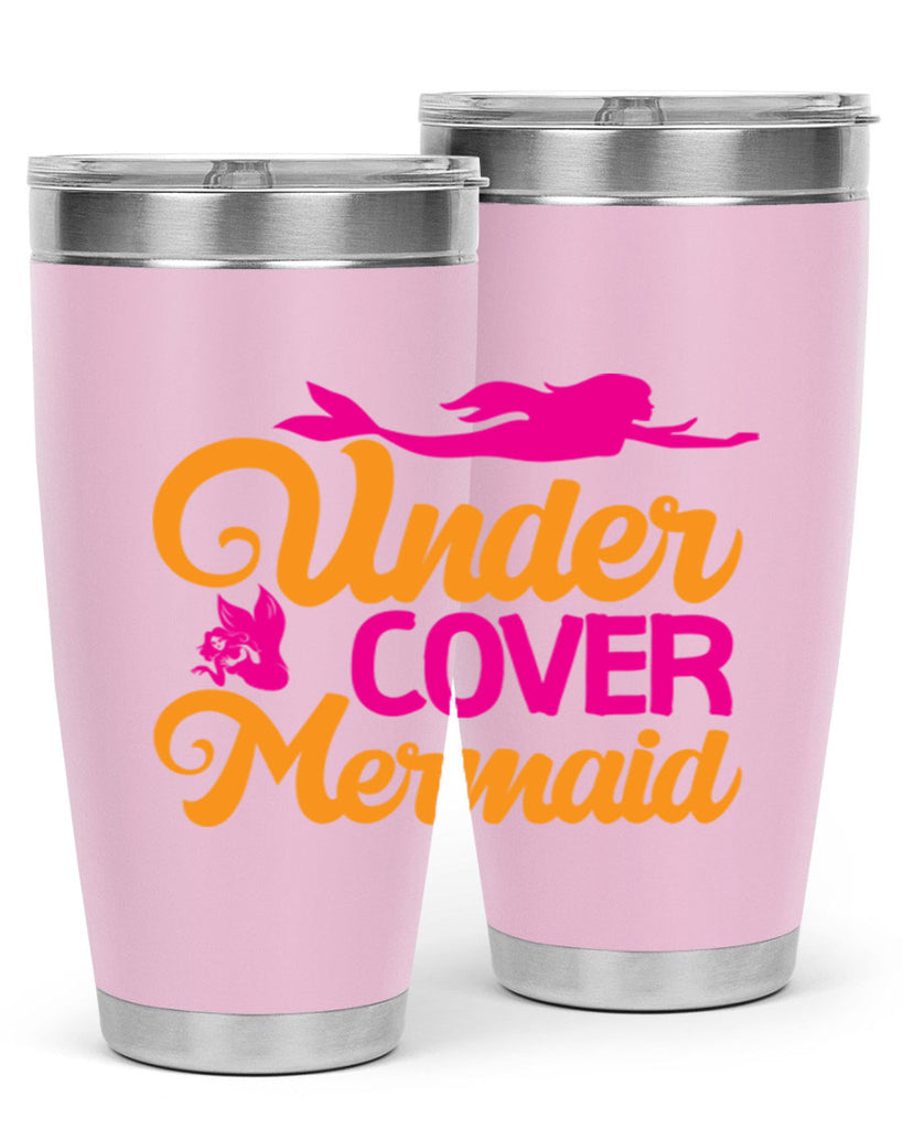 Under Cover Mermaid 638#- mermaid- Tumbler