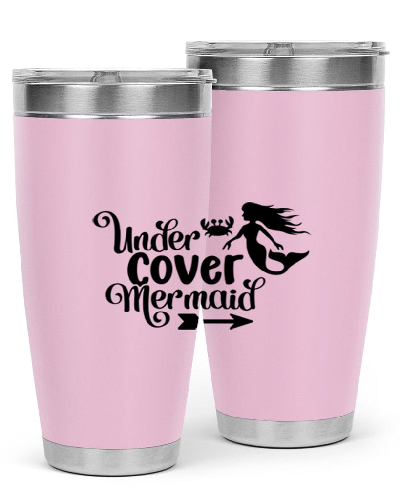 Under Cover Mermaid 641#- mermaid- Tumbler