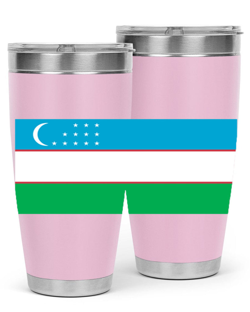 Uzbekistan 8#- world flags- Tumbler