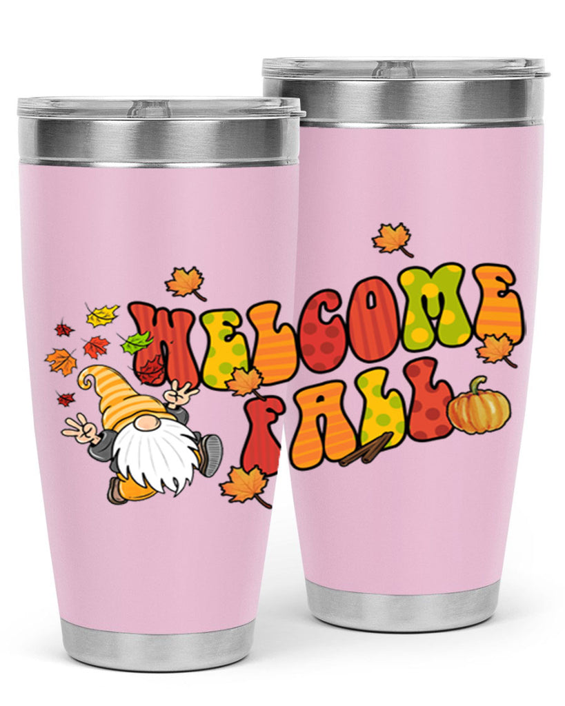 WelcomeFallGnome 637#- fall- Tumbler