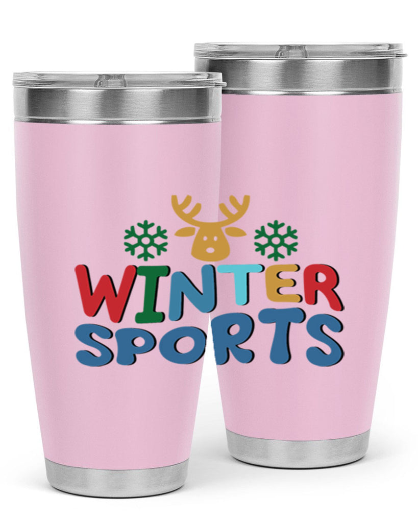 Winter Sports 565#- winter- Tumbler