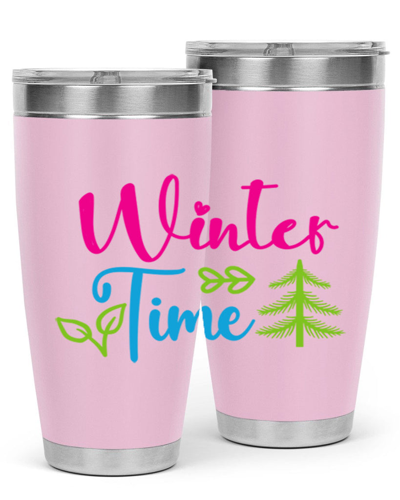 Winter Time 528#- winter- Tumbler