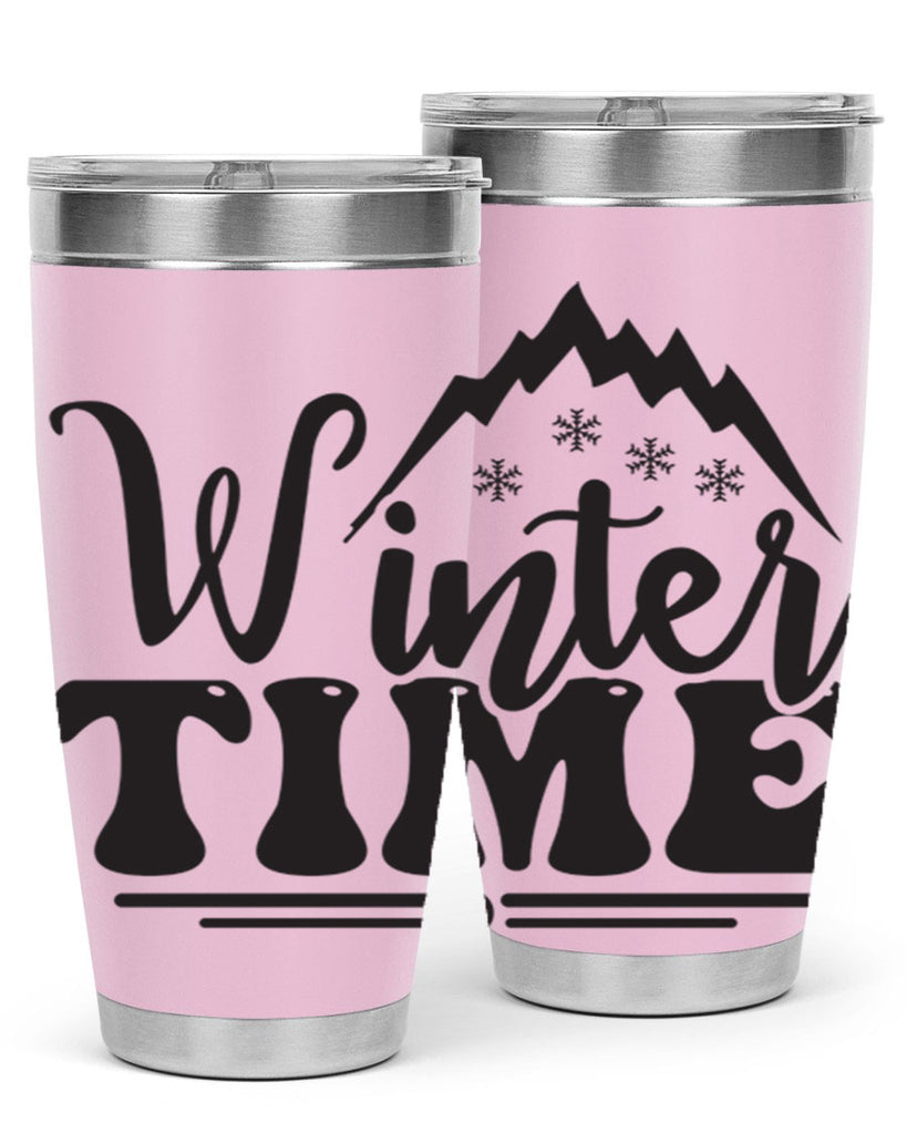 Winter time 566#- winter- Tumbler