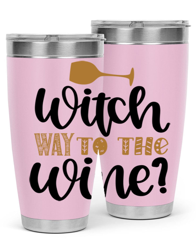 Witch Way to the Wine 651#- fall- Tumbler