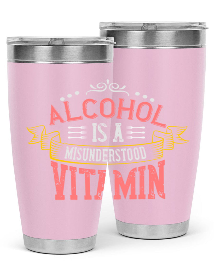 alcohol is a misunderstood vitamin 50#- cooking- Tumbler