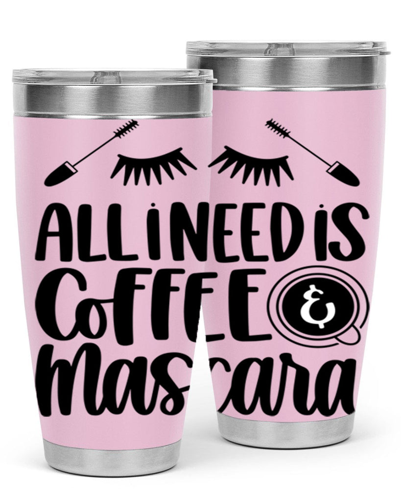 all i need is coffee mascara 189#- coffee- Tumbler