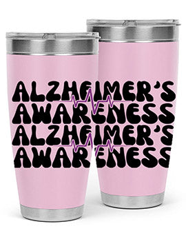 alzheimer s awareness 5#- alzheimers- Tumbler