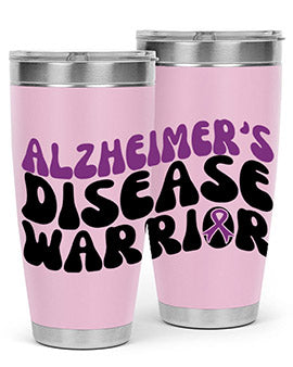 alzheimer s disease warrior 4#- alzheimers- Tumbler