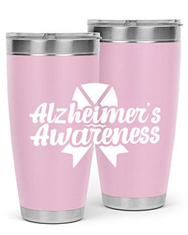 alzheimers awareness 124#- alzheimers- Tumbler